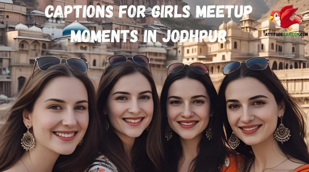 Captions for Girls Meetup Moments in Jodhpur