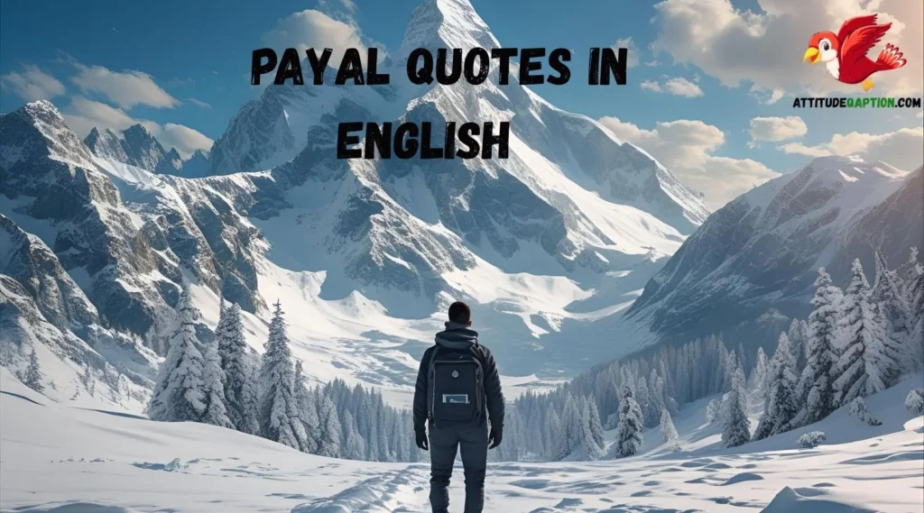 Payal Quotes in English