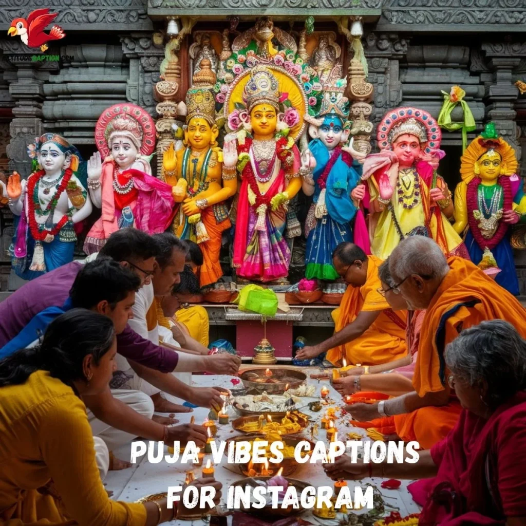 Puja Vibes Captions For Instagram 