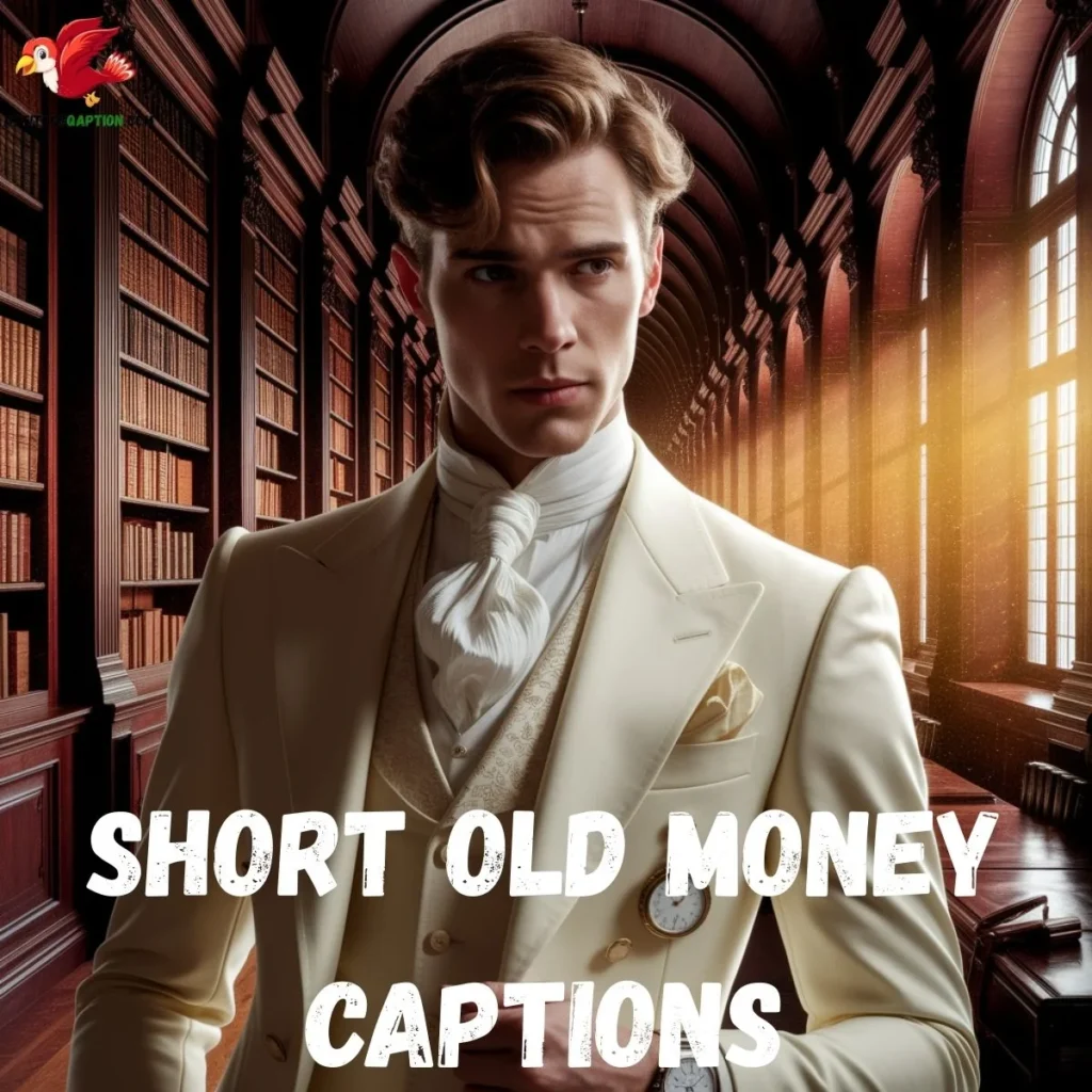 Short Old Money Captions 