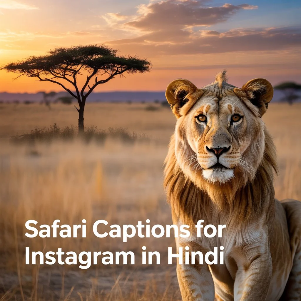Safari Captions for Instagram in Hindi