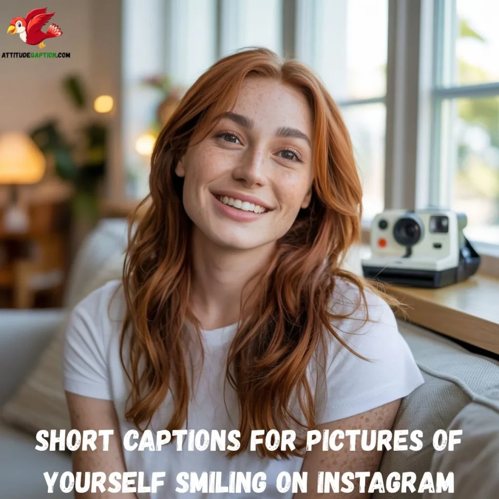 Short Captions for Pictures of Yourself Smiling on Instagram