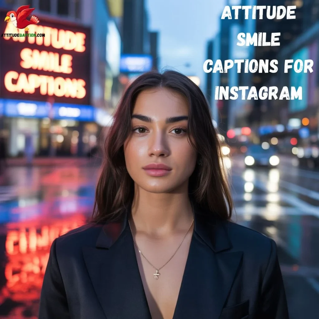 Attitude Smile Captions For Instagram