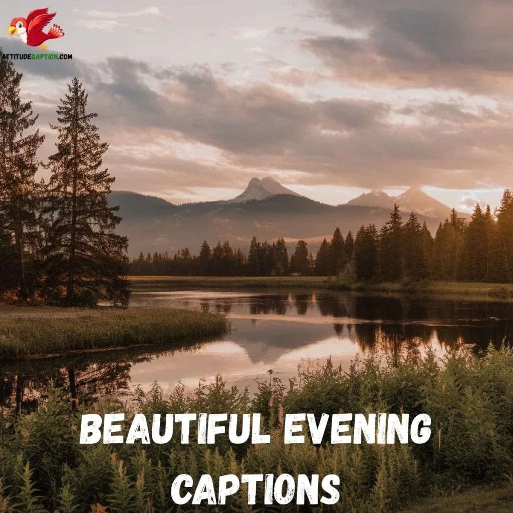 Beautiful Evening Captions