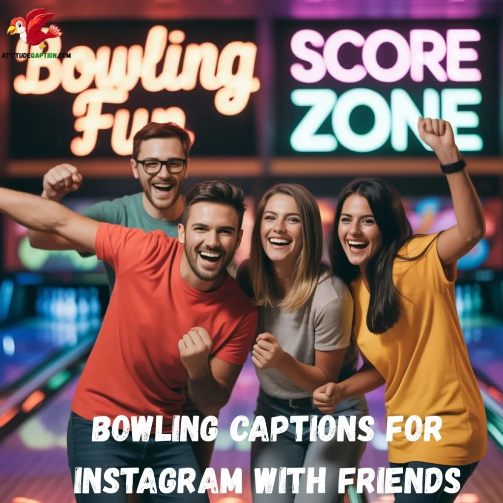 Bowling Captions for Instagram with Friends 