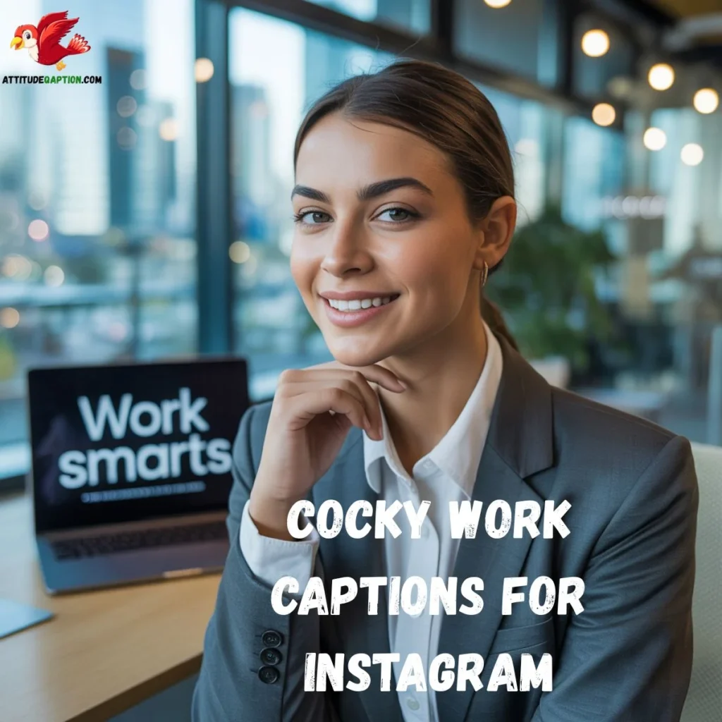 Cocky Work Captions for Instagram