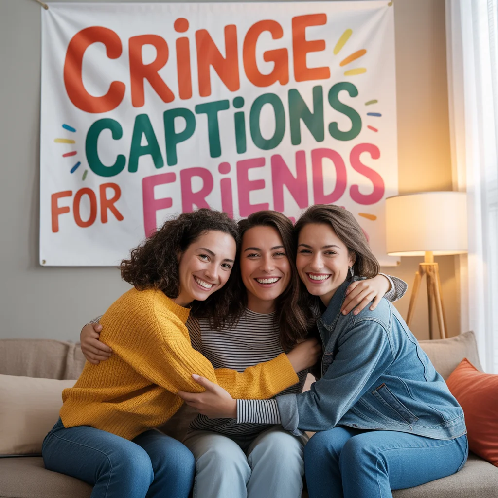 Cringe Captions for Friends 