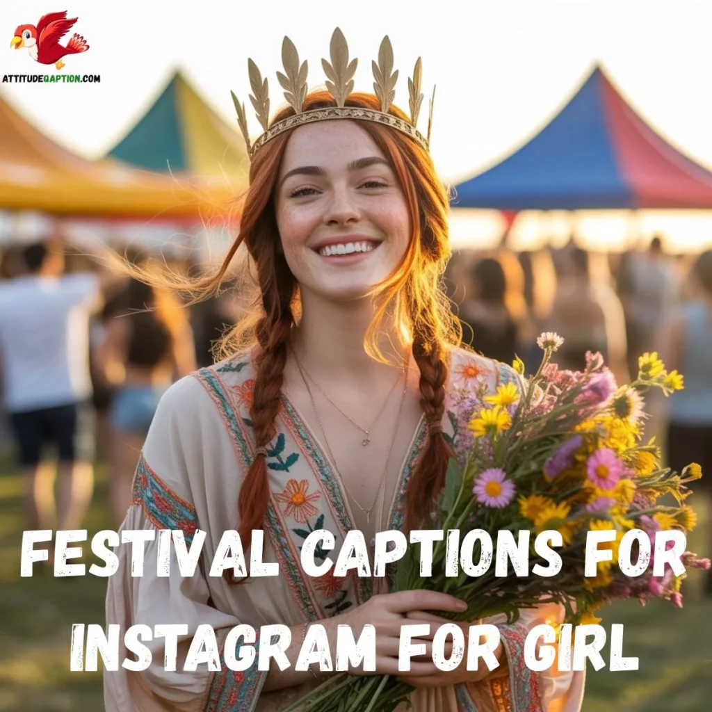 Festival Captions for Instagram for Girl 