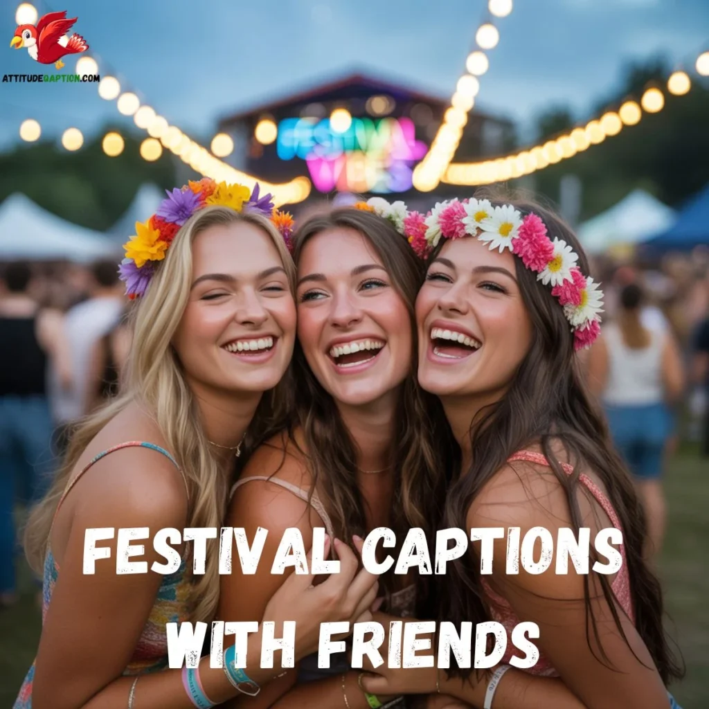 Festival Captions with Friends 