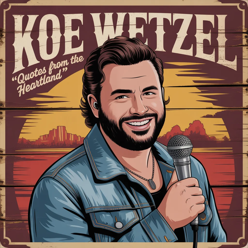 Funny Koe Wetzel Quotes