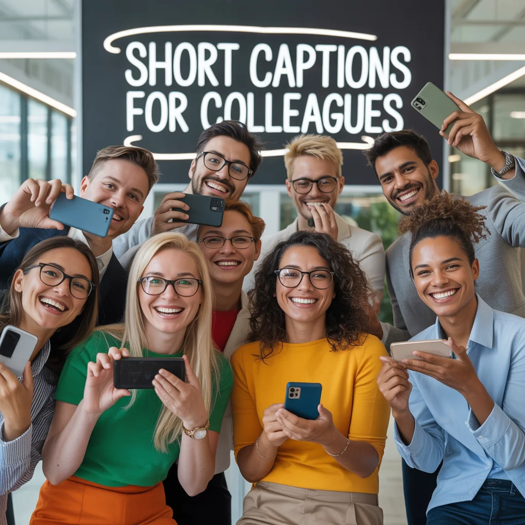 Short Captions for Colleagues 