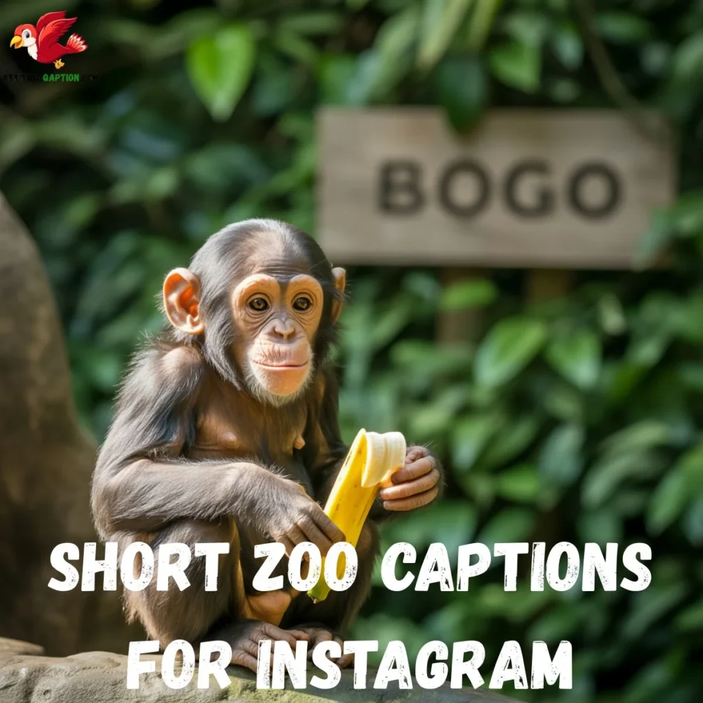Short Zoo Captions for Instagram 