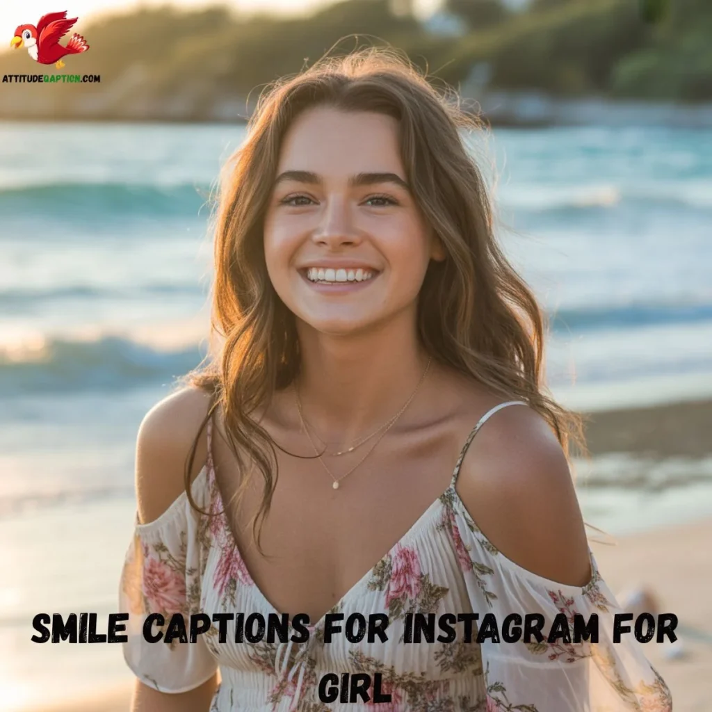 Smile Captions for Instagram for Girl