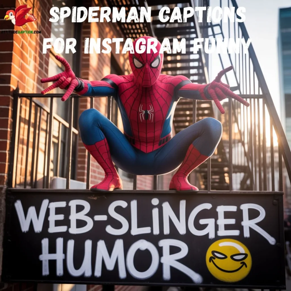 Spiderman Captions for Instagram Funny 