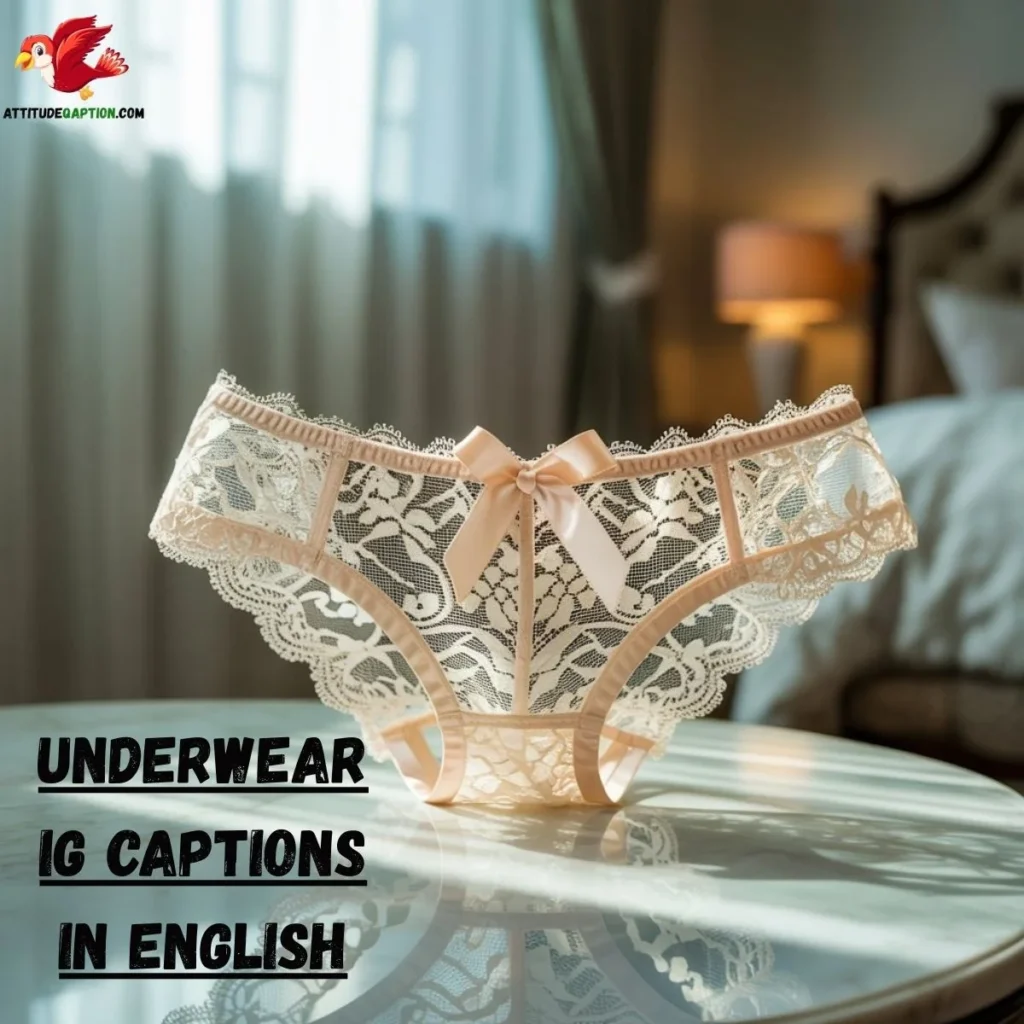 Underwear IG Captions in English
