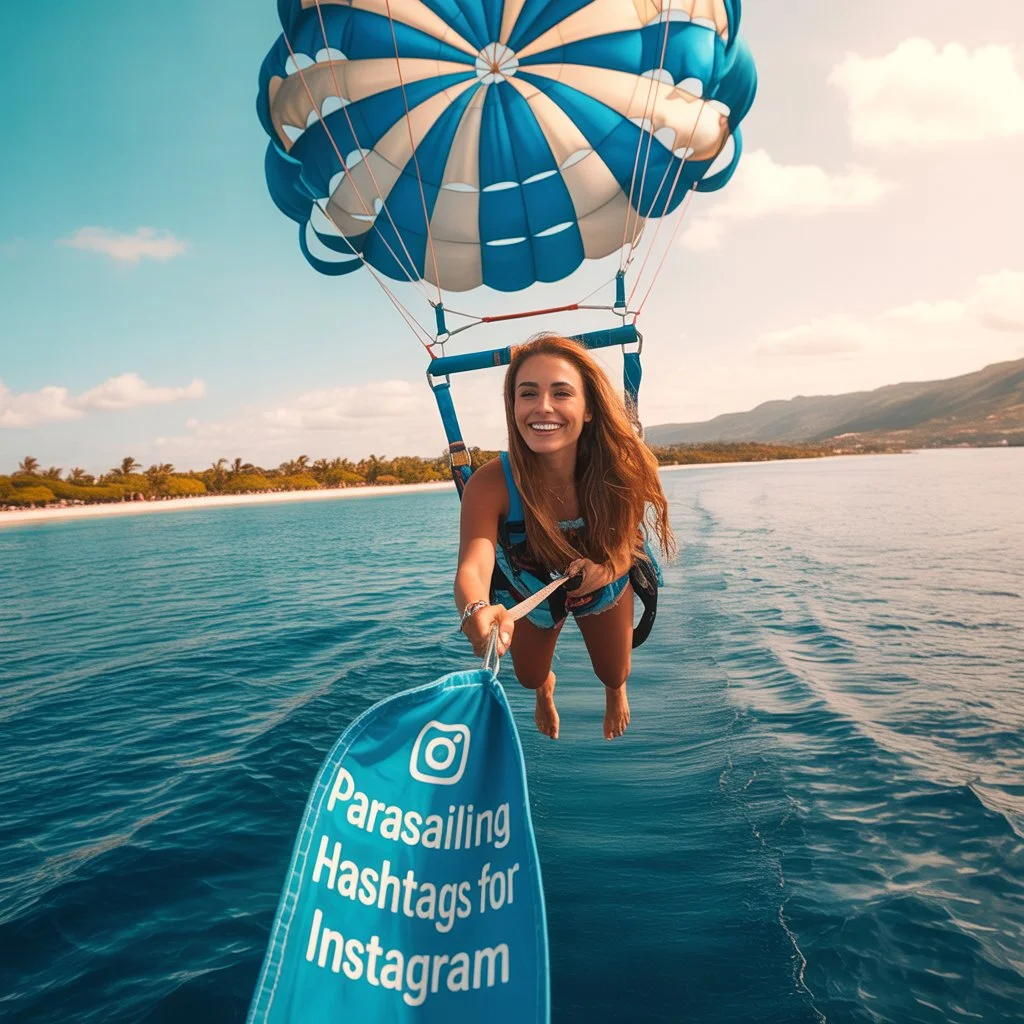 Parasailing Hashtags for Instagram 