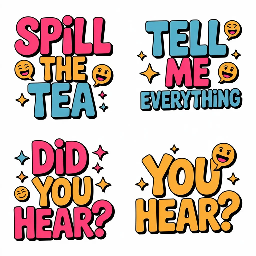 Short Captions for Gossip Partner