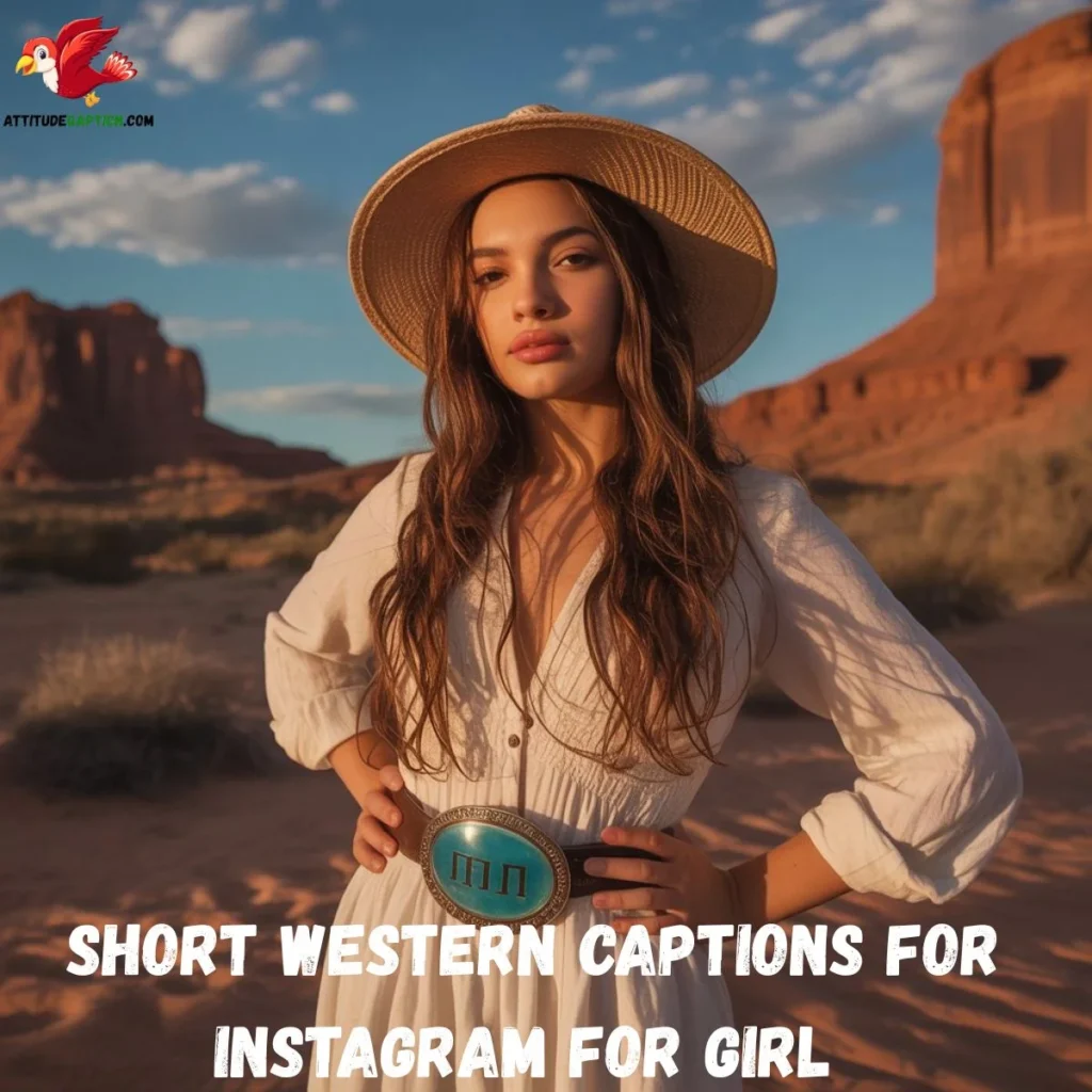 Short Western Captions for Instagram for Girl 
