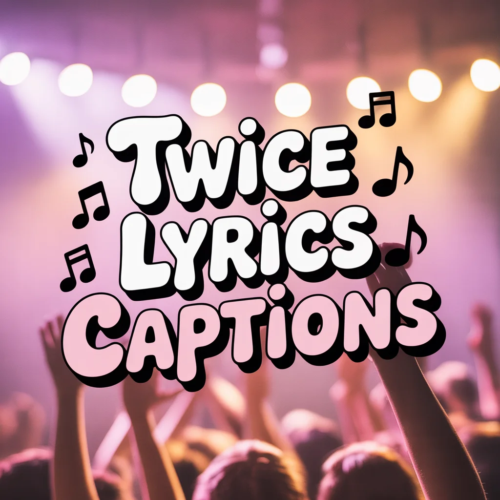 Twice Lyrics Captions for Instagram 