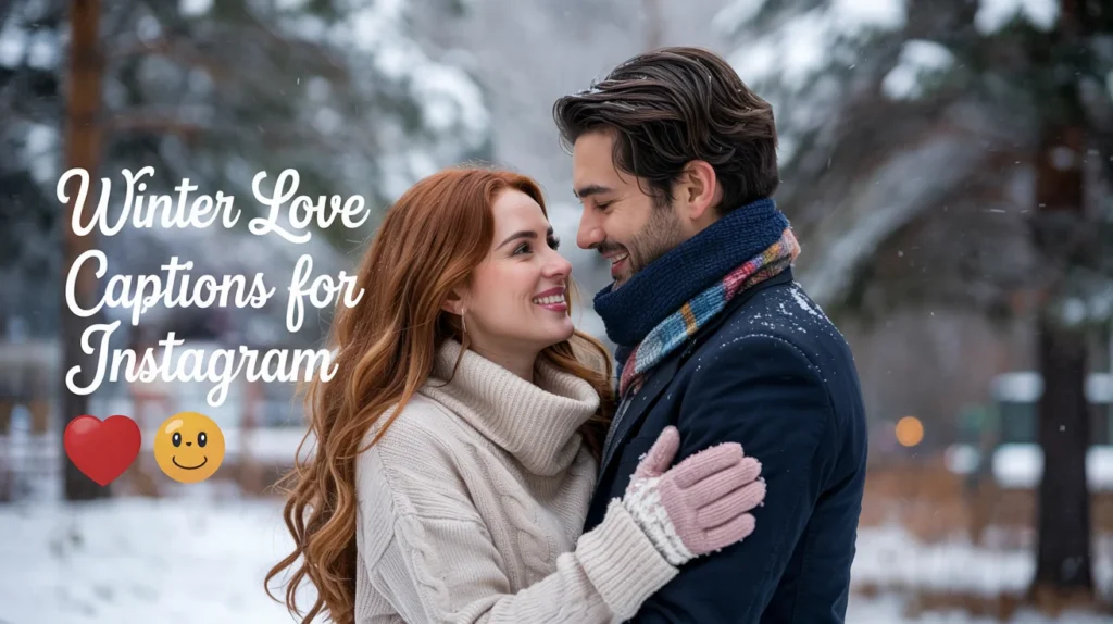 Winter Love Captions for Instagram