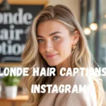 Blonde Hair Captions for Instagram