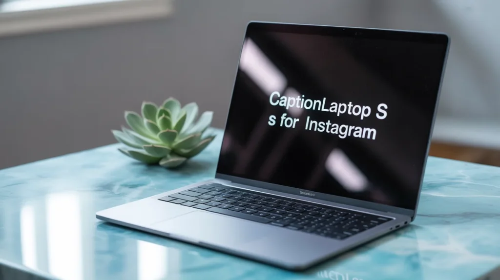 CaptionLaptops for Instagram