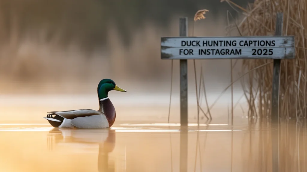 Duck Hunting Captions for Instagram