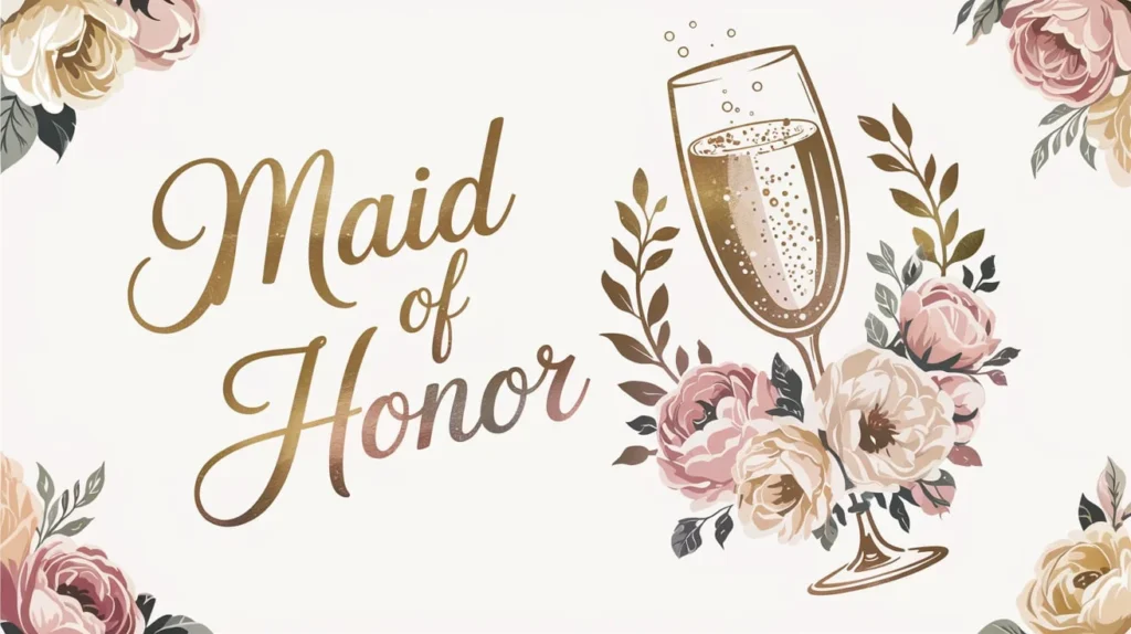 Maid of Honor Captions