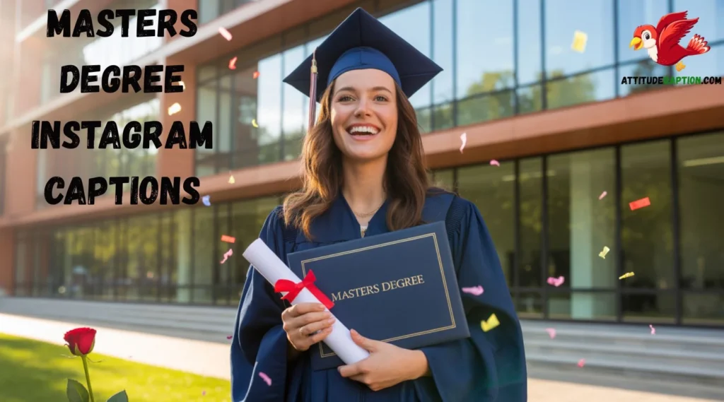 Masters Degree Instagram Captions