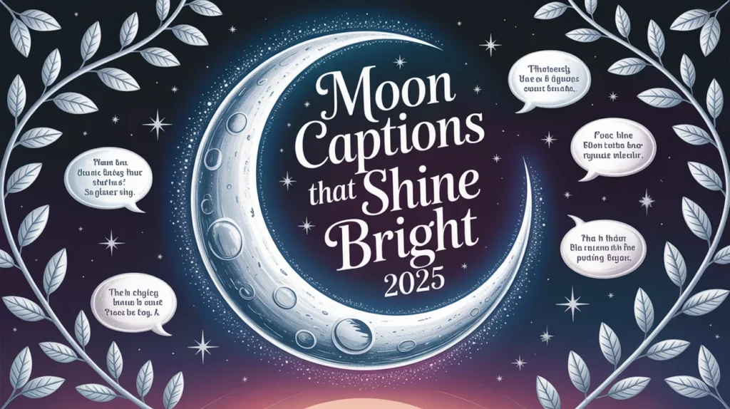 Moon Captions That Shine Bright