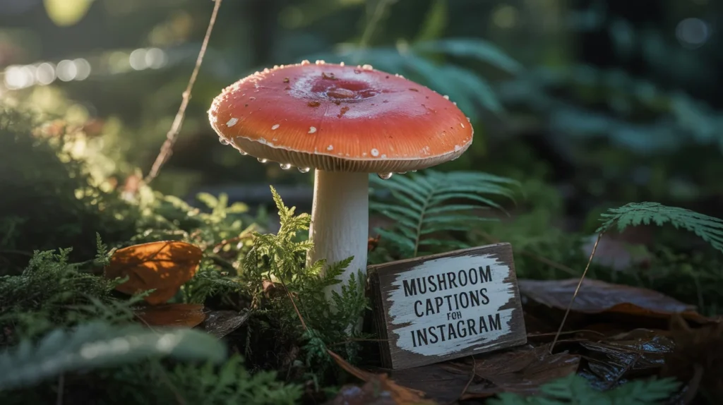 Mushroom Captions for Instagram