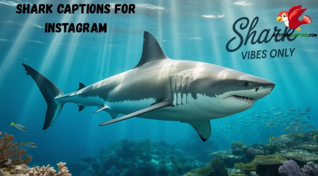 Shark Captions for Instagram