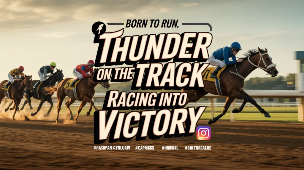 Horse Racing Captions for Instagram