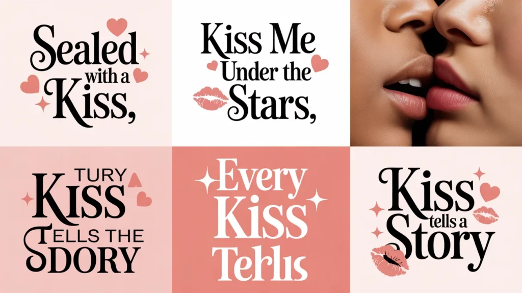 Kissing Captions for Instagram