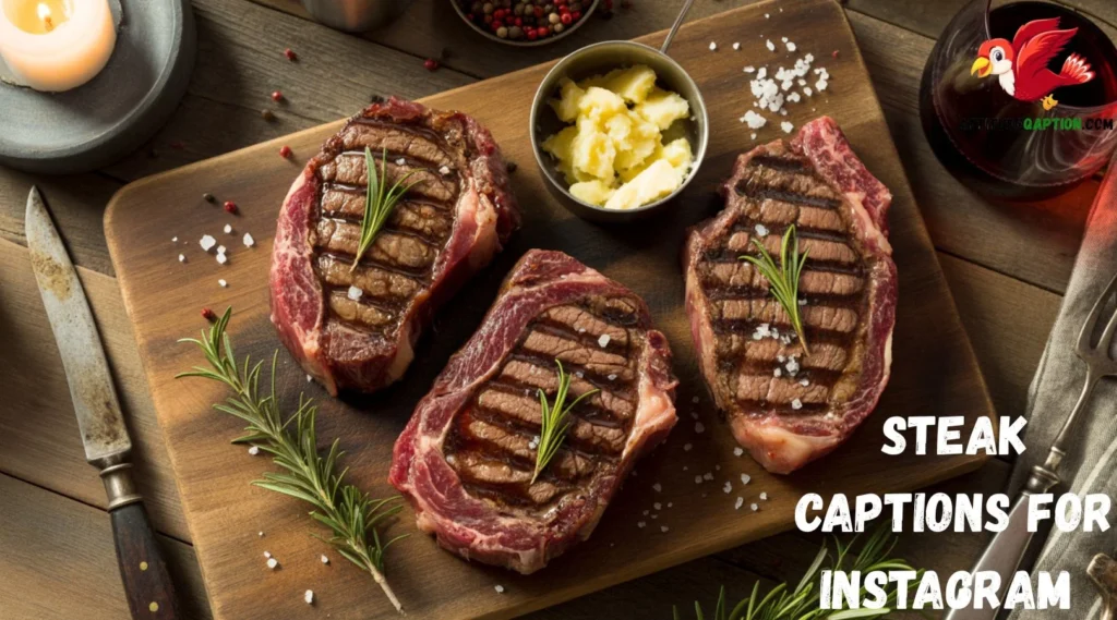 Steak Captions for Instagram