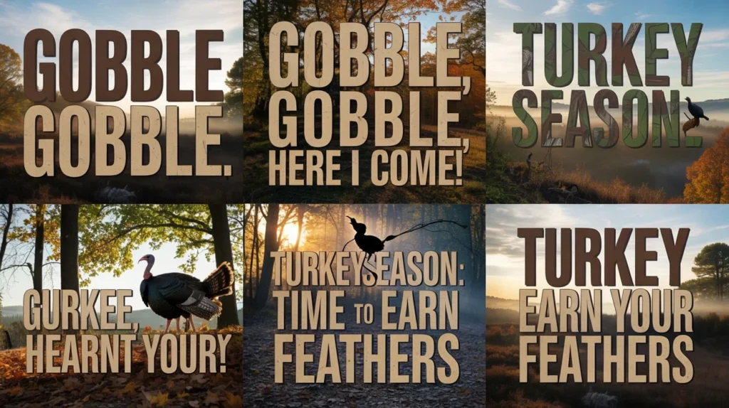 Turkey Hunting Captions